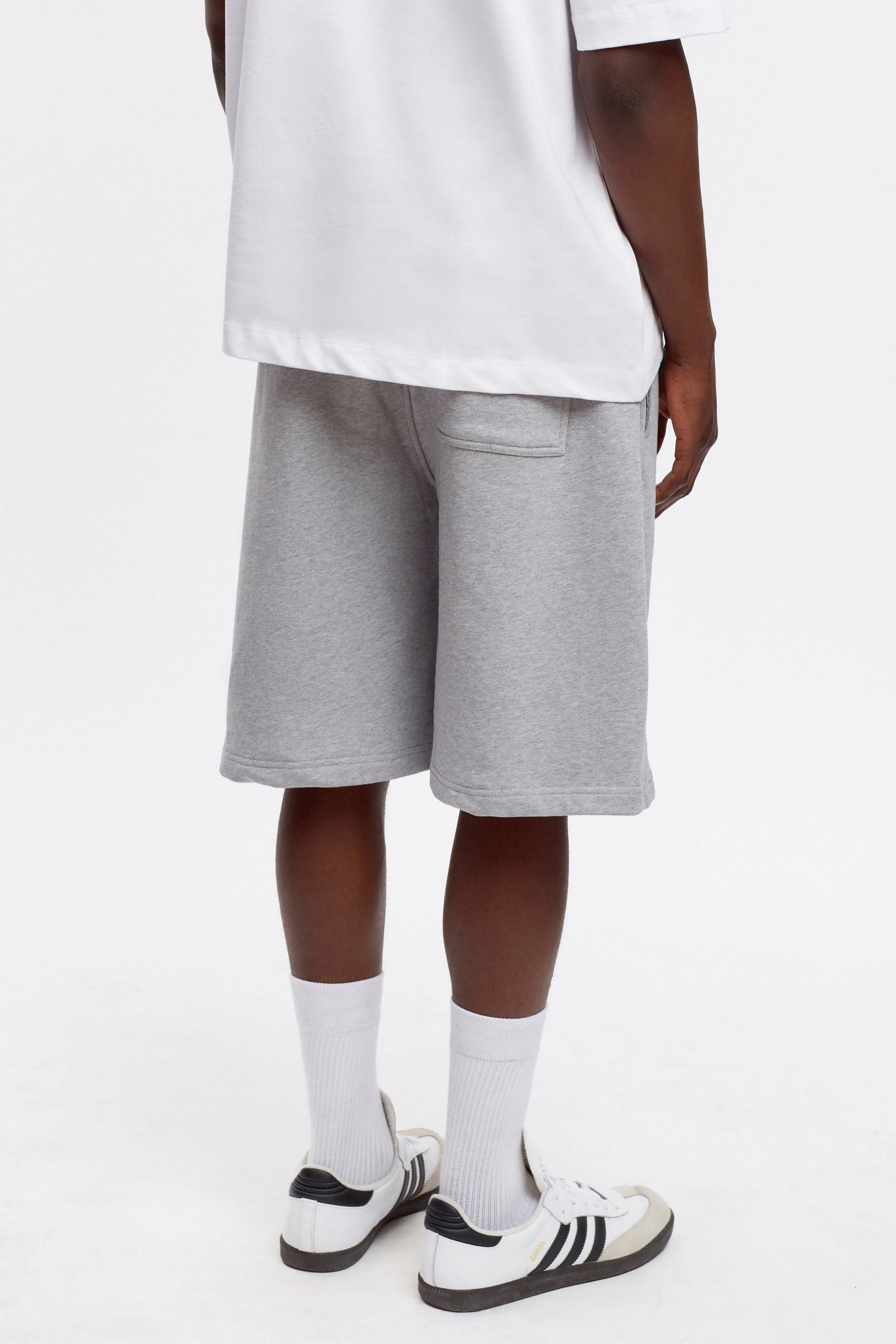 Men's Sweat Short in Heather Grey