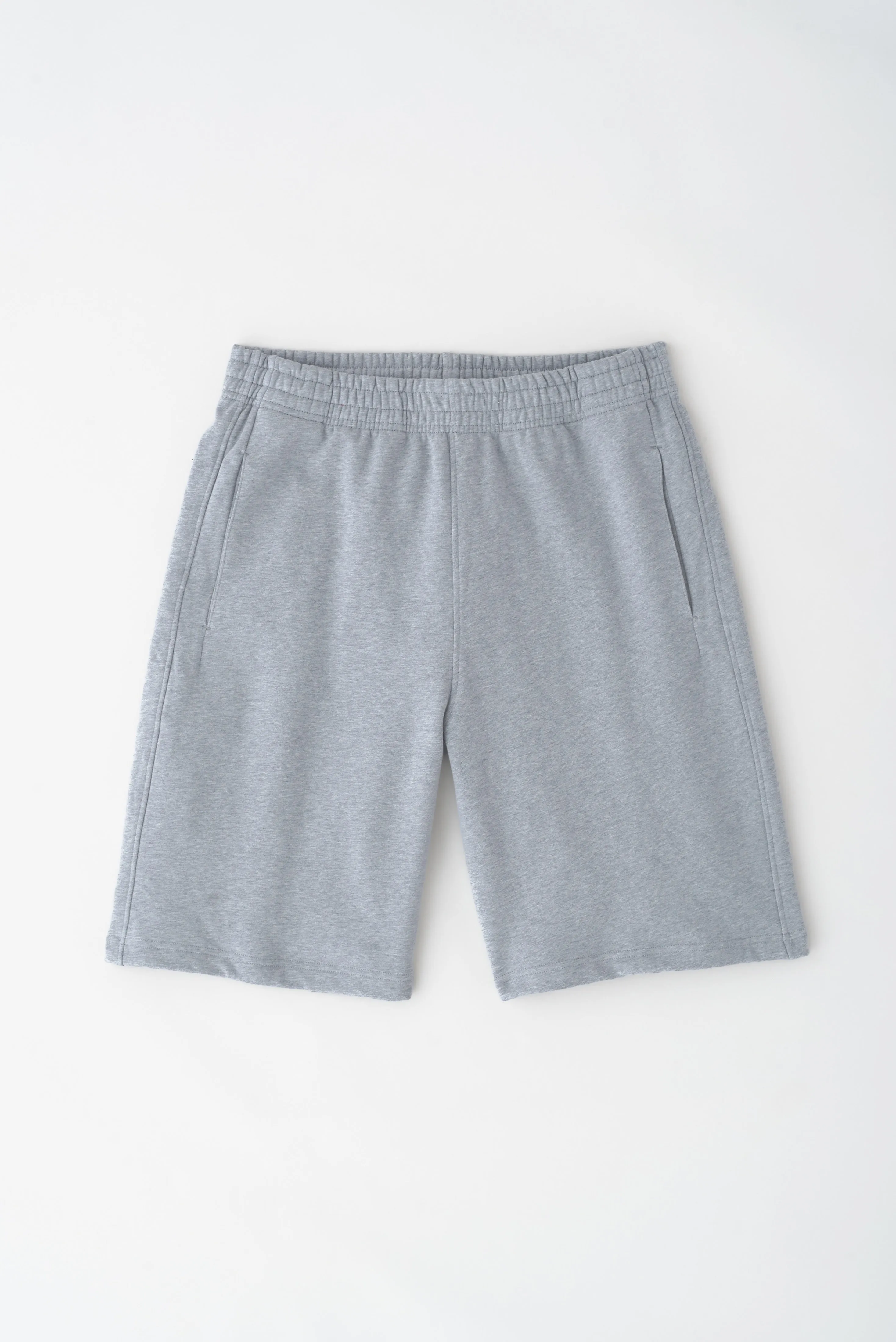 Men's Sweat Short in Heather Grey