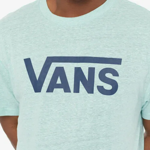 Mens Vans T-Shirt Classic Black White Blue Shirt Print Short XS,S,M,LG,XL XXL