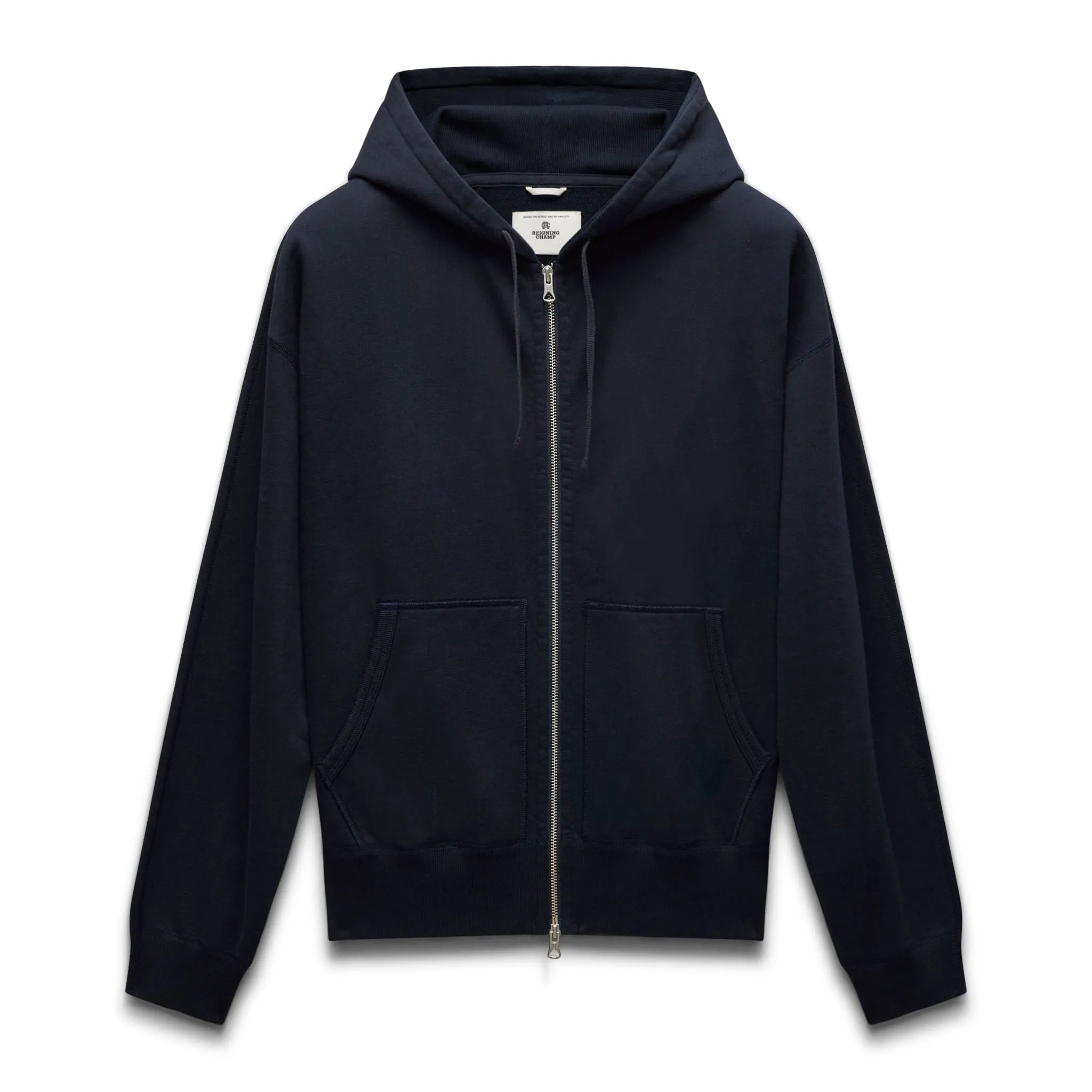 Midweight Terry Relaxed Zip Hoodie