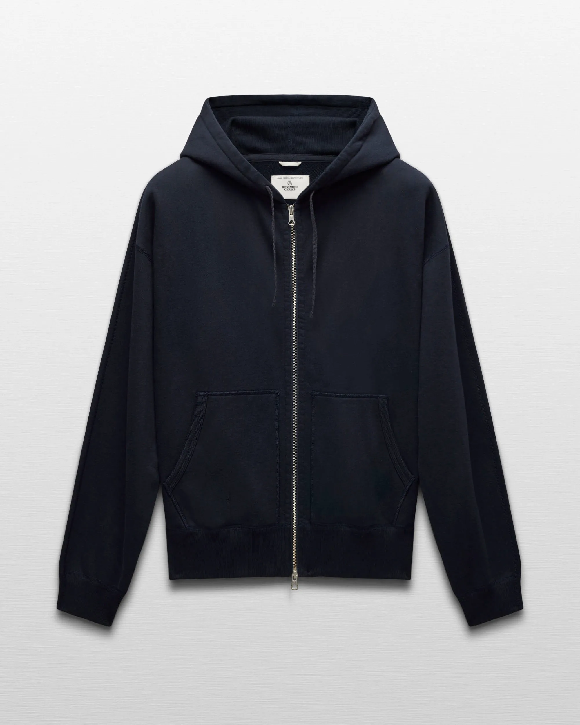 Midweight Terry Relaxed Zip Hoodie