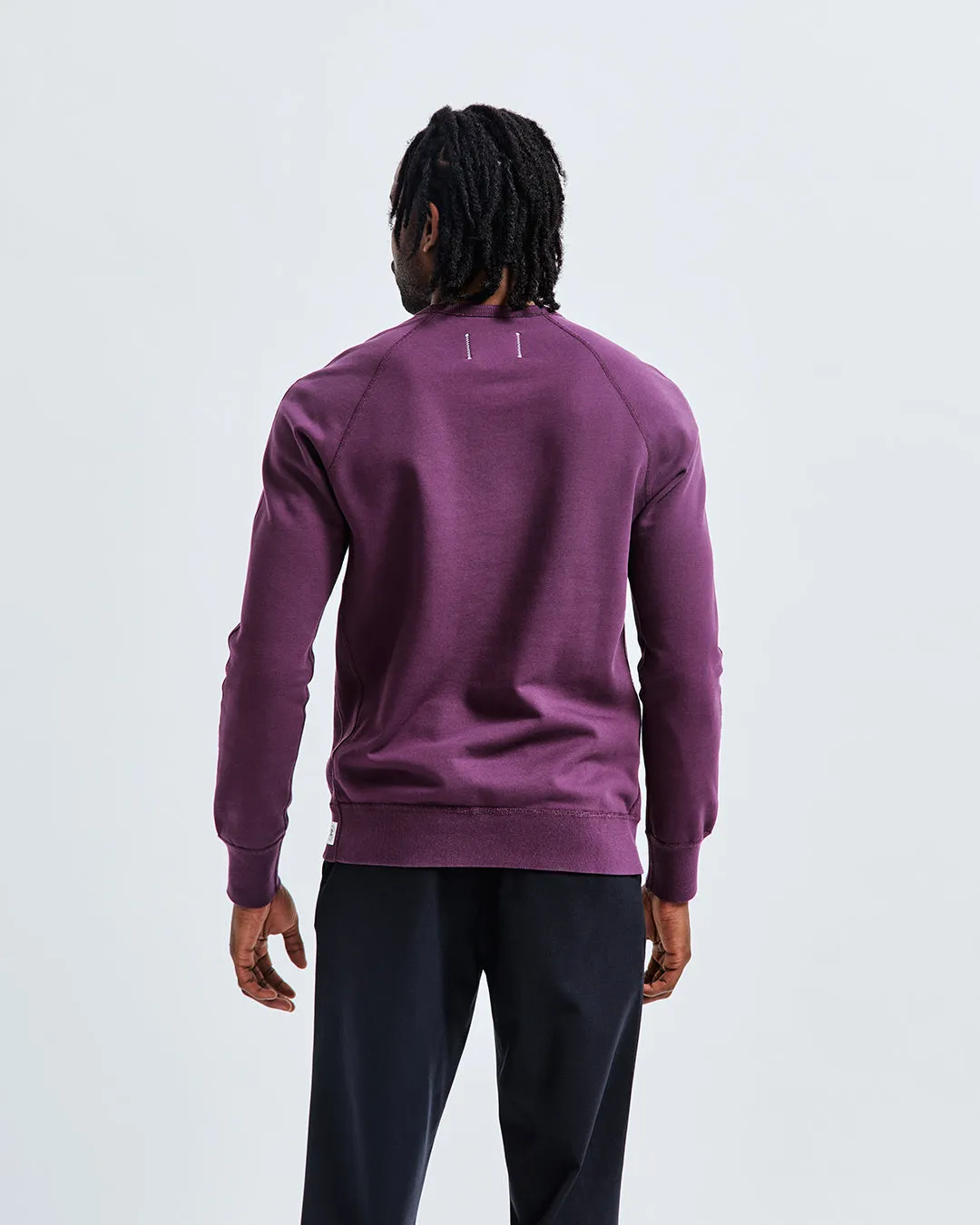 Midweight Terry Slim Crewneck