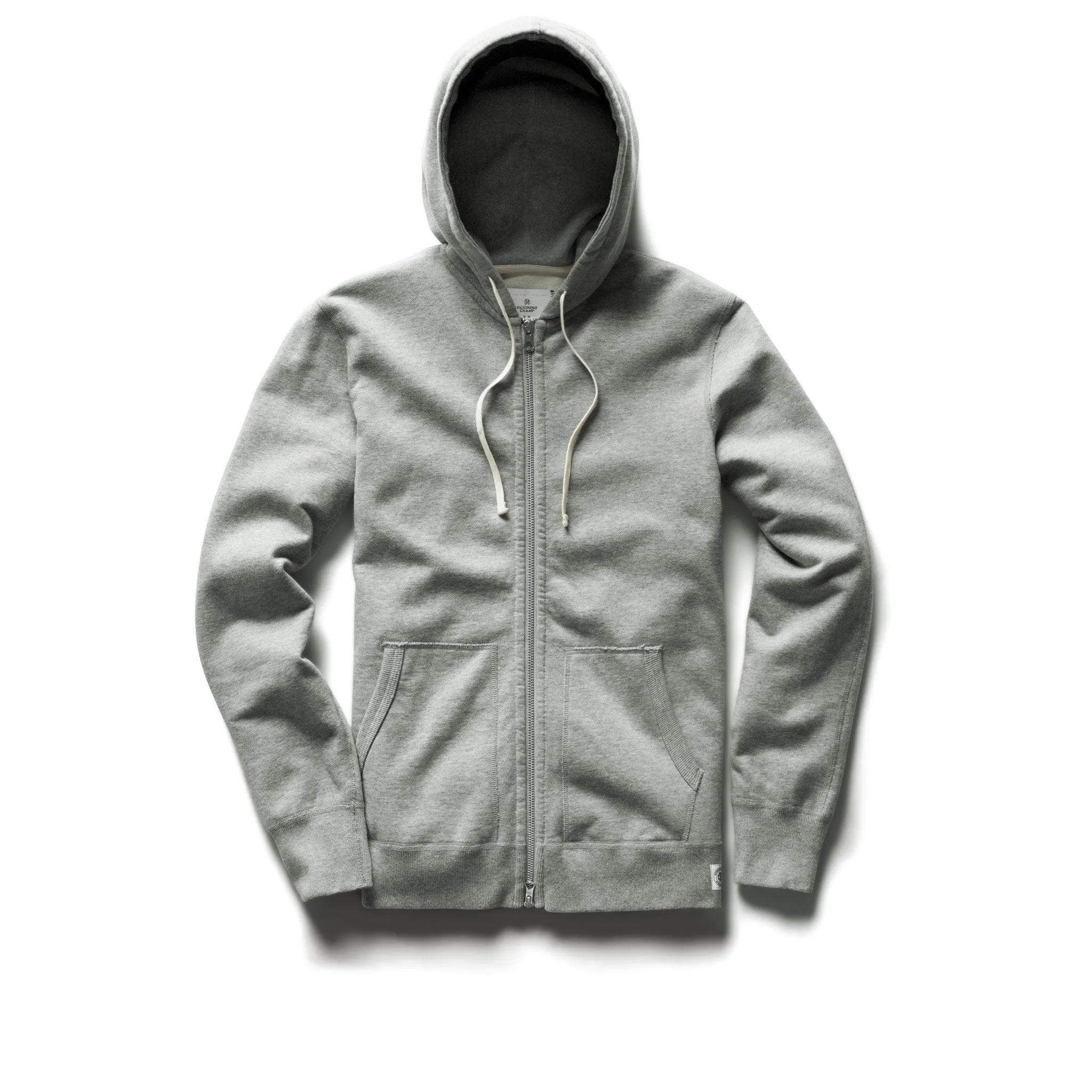 Midweight Terry Slim Zip Hoodie