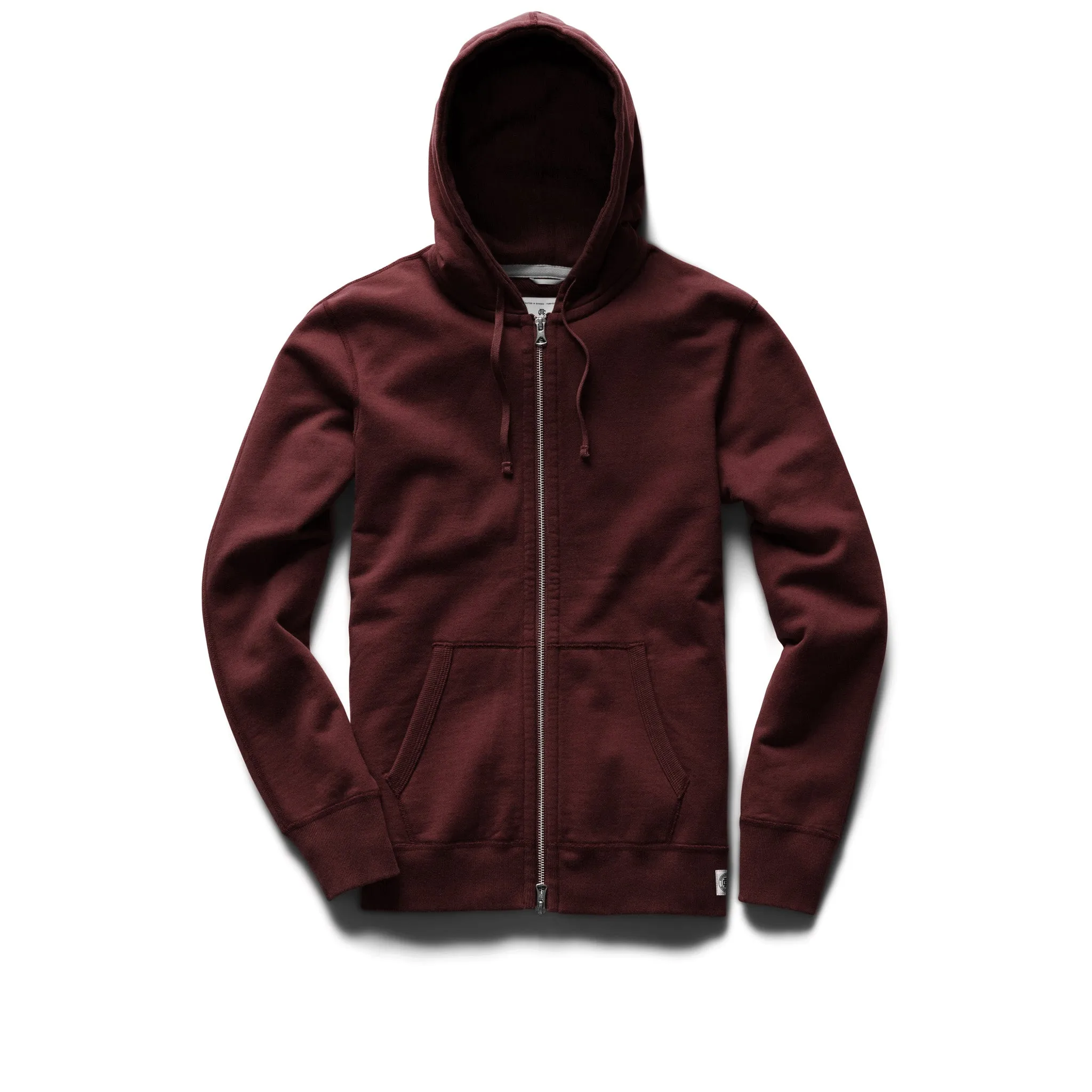 Midweight Terry Slim Zip Hoodie