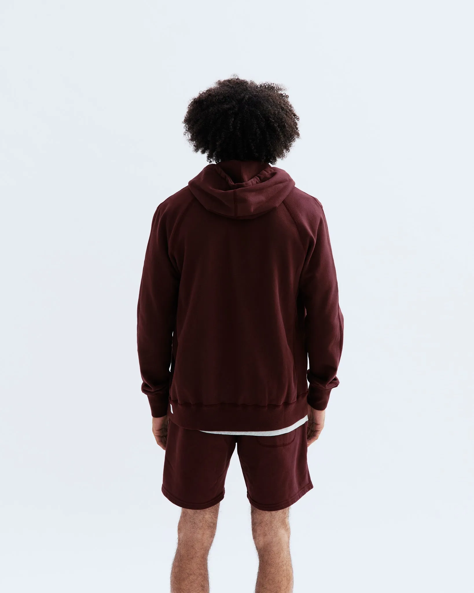 Midweight Terry Slim Zip Hoodie