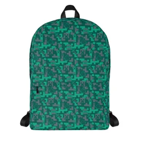 Minecraft Creeper Camo Backpack