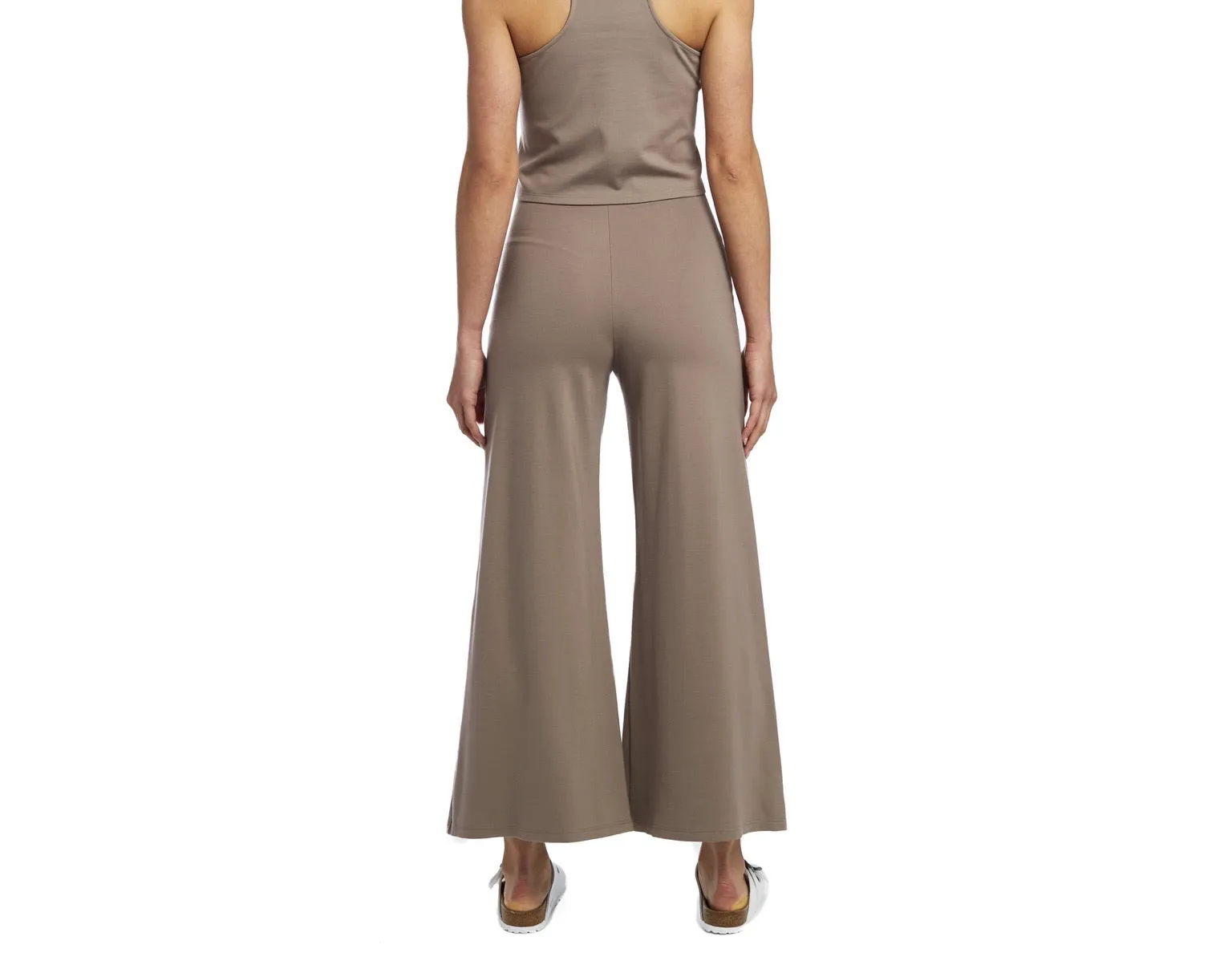 Mocha Wide Leg Pant: ankle edit