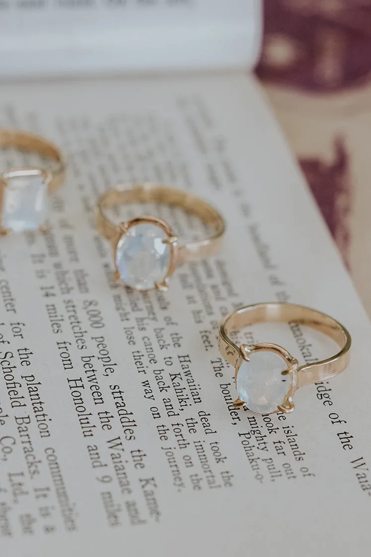 Moonstone Embrace Ring