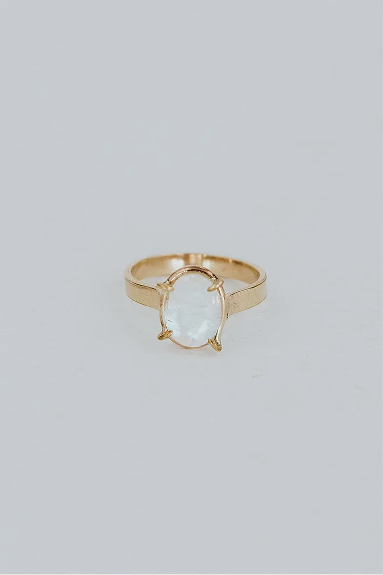 Moonstone Embrace Ring