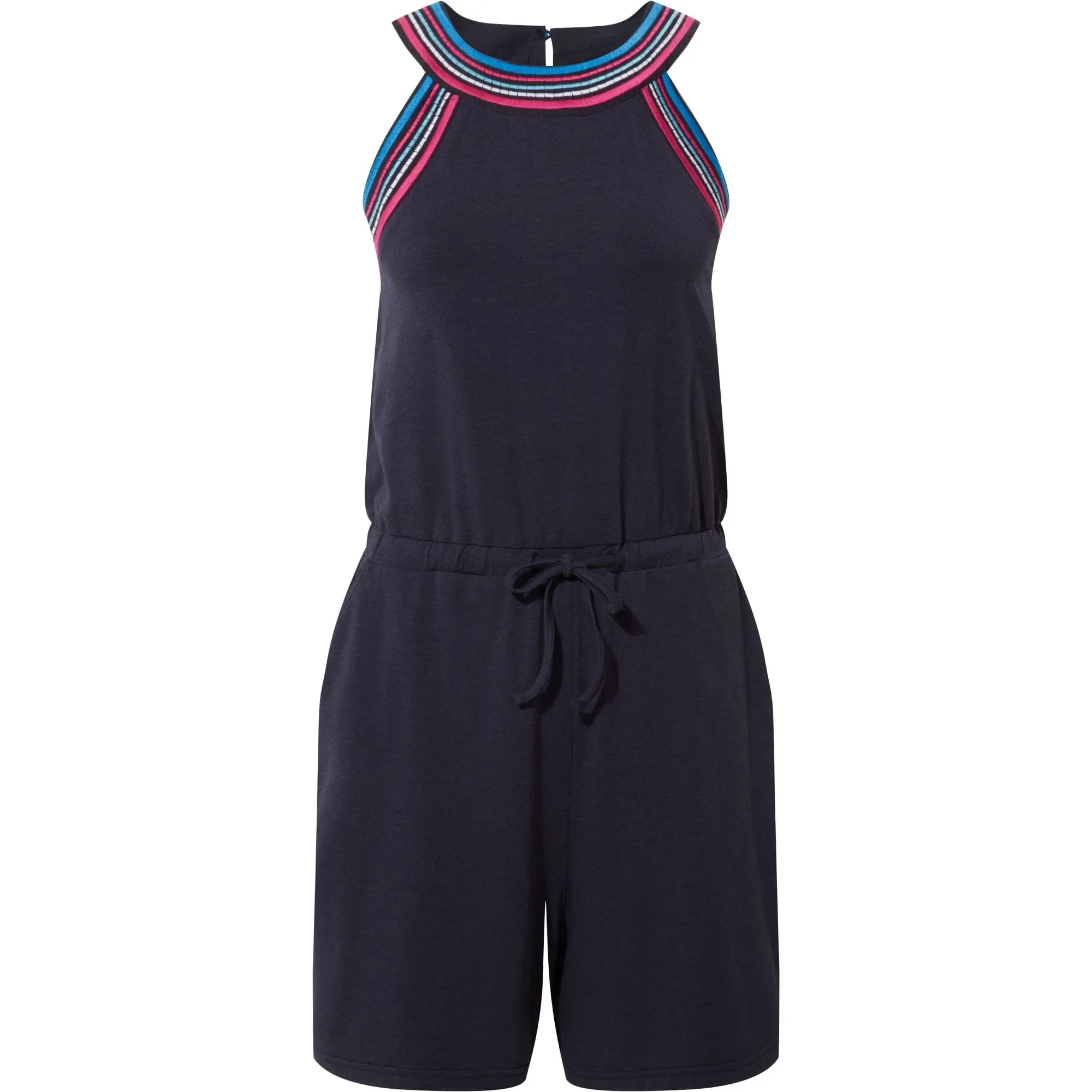 Nadine Womens Playsuit - Dark Indigo