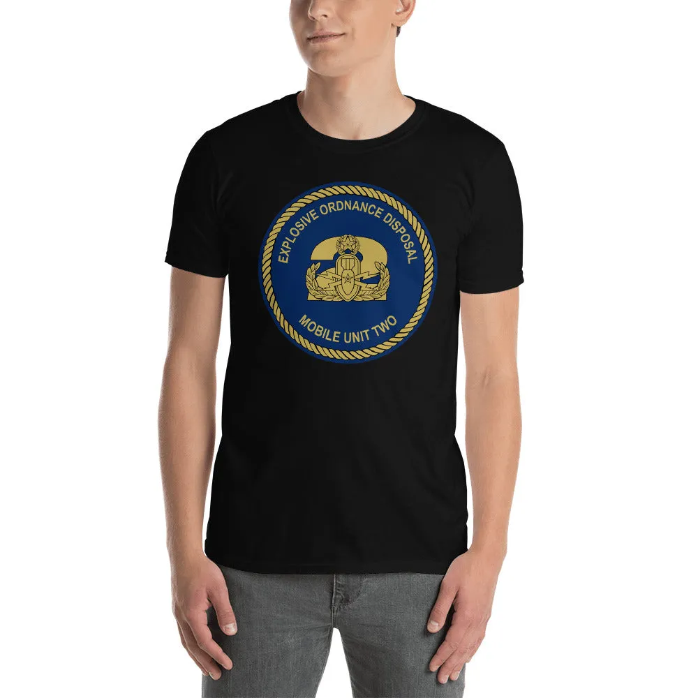 Navy Explosive Ordnance Disposal (EOD) Mobile Unit 2 Short-Sleeve Unisex T-Shirt