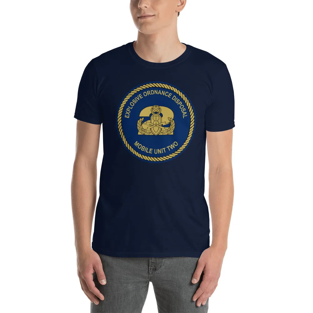 Navy Explosive Ordnance Disposal (EOD) Mobile Unit 2 Short-Sleeve Unisex T-Shirt