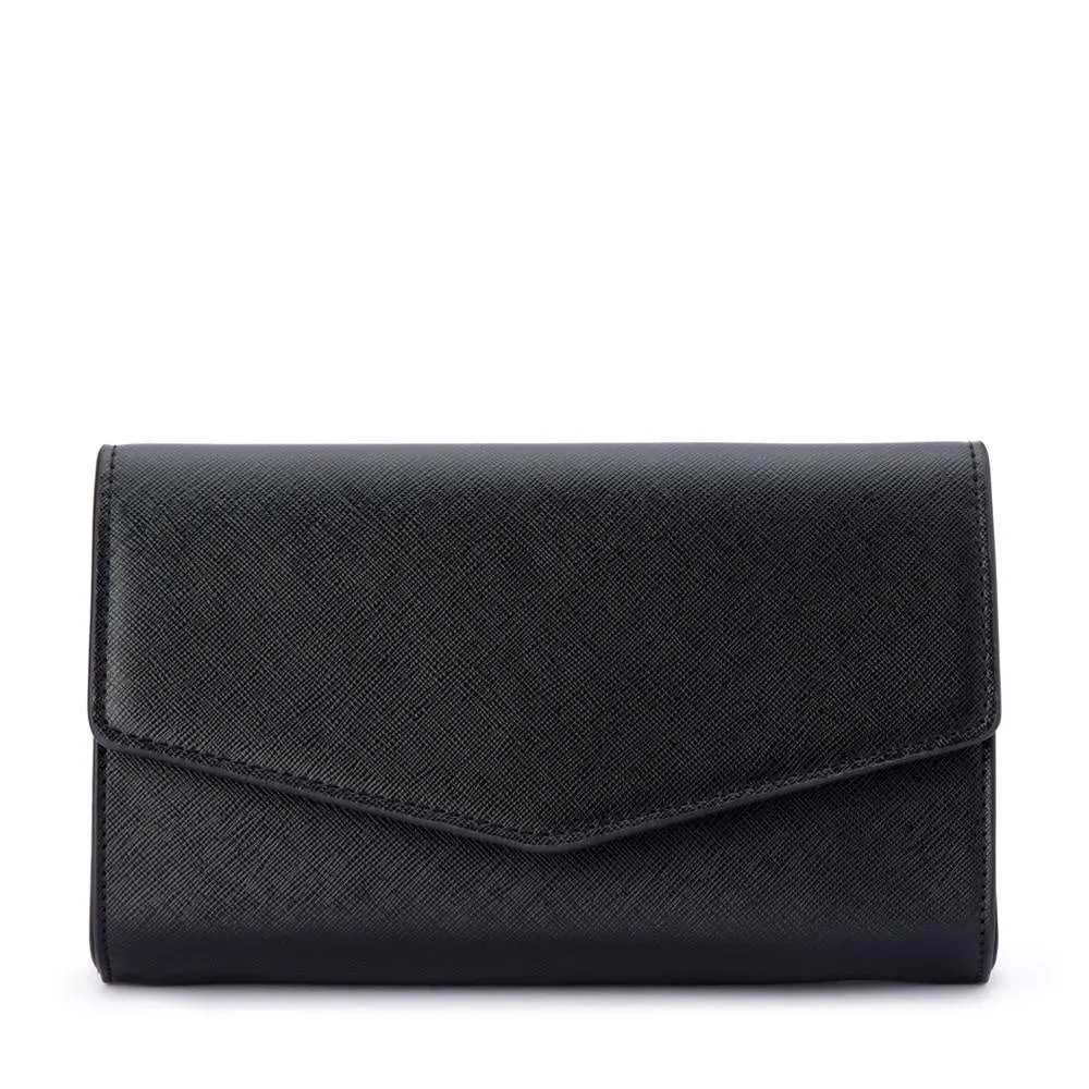 Nic Envelope Clutch (Black)