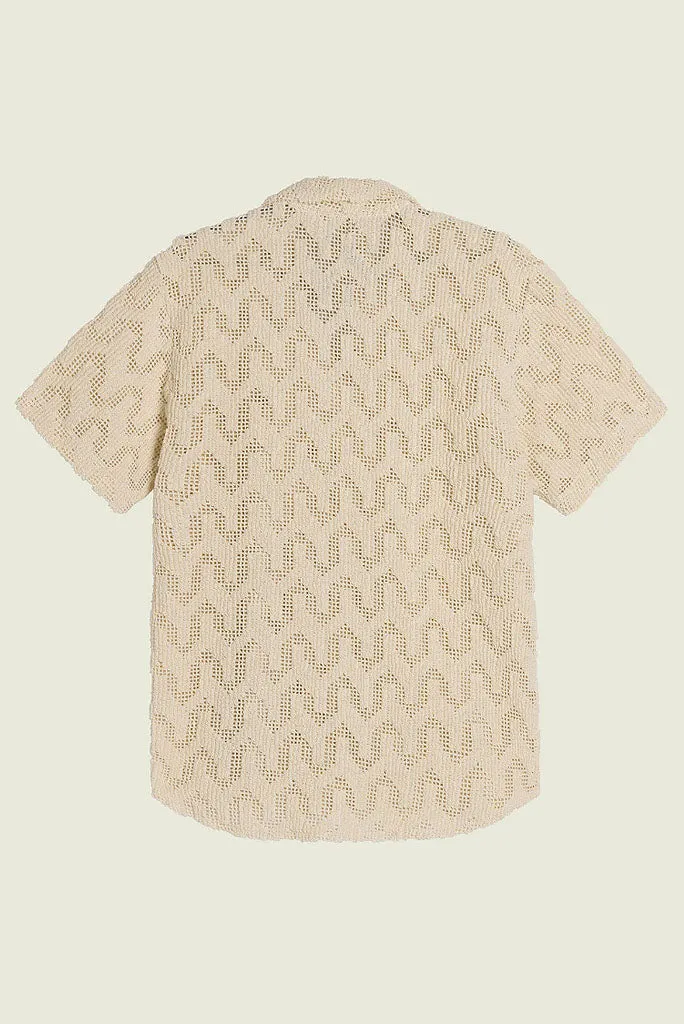 OAS ATLAS CUBA CROCHET SHIRT