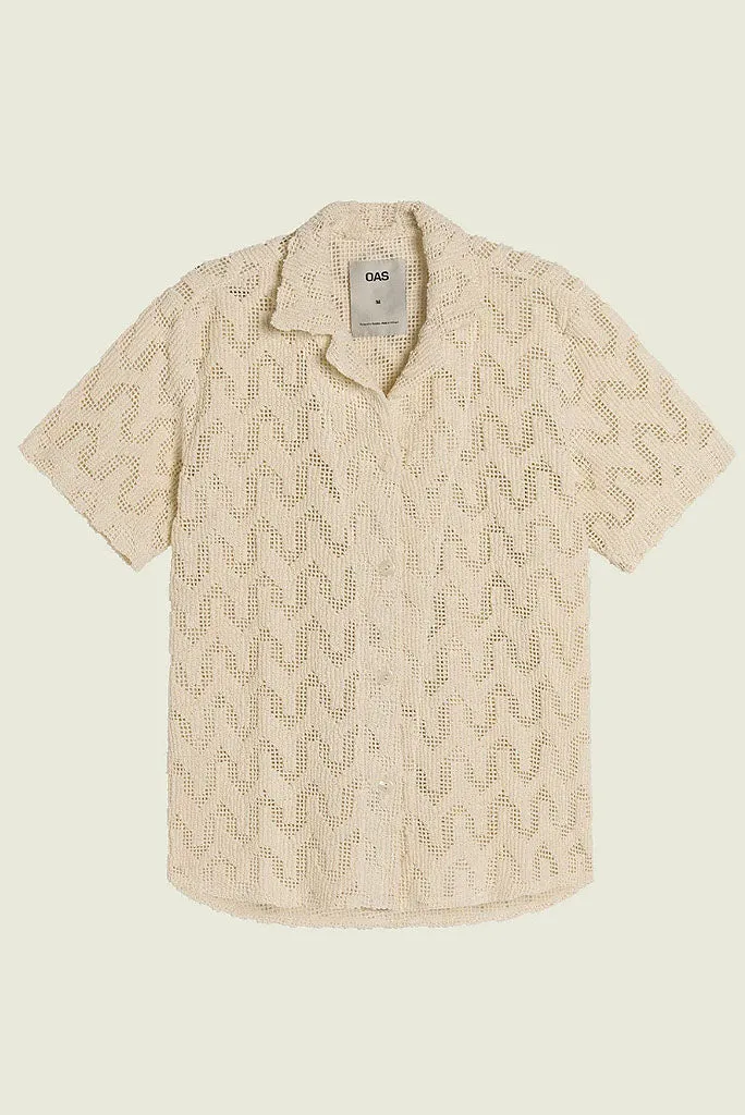 OAS ATLAS CUBA CROCHET SHIRT