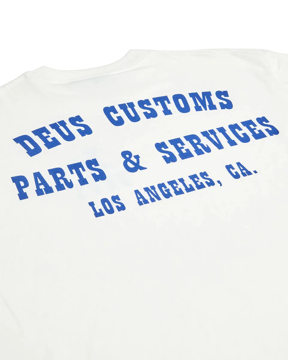 Old Town Tee | Vintage White | Deus Ex Machina