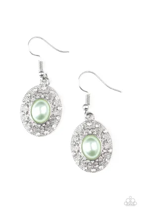 Paparazzi Good LUXE To You! - Green Earrings