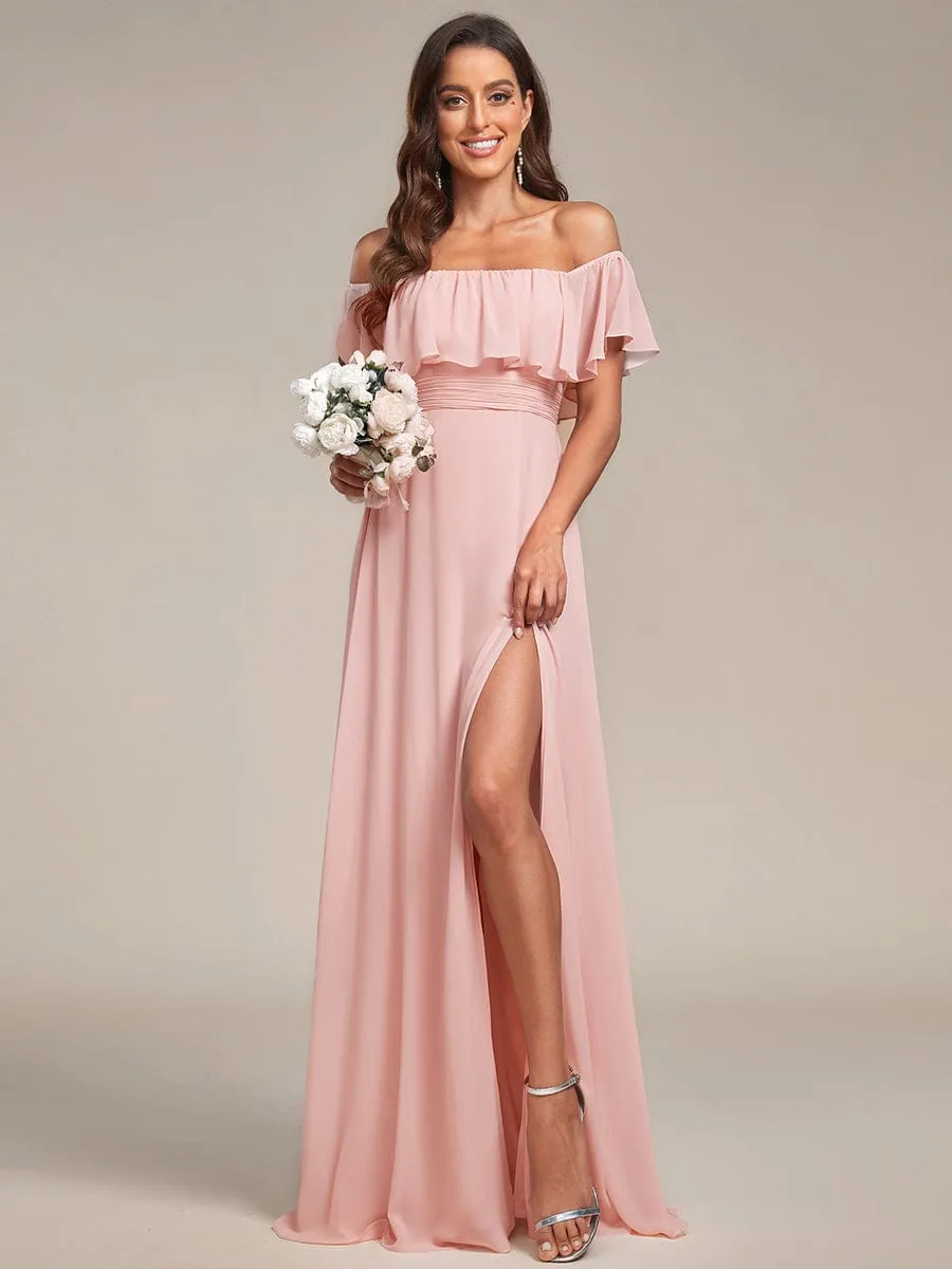 Pink Bridesmaid Gowns