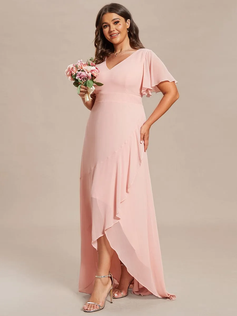 Pink Bridesmaid Gowns