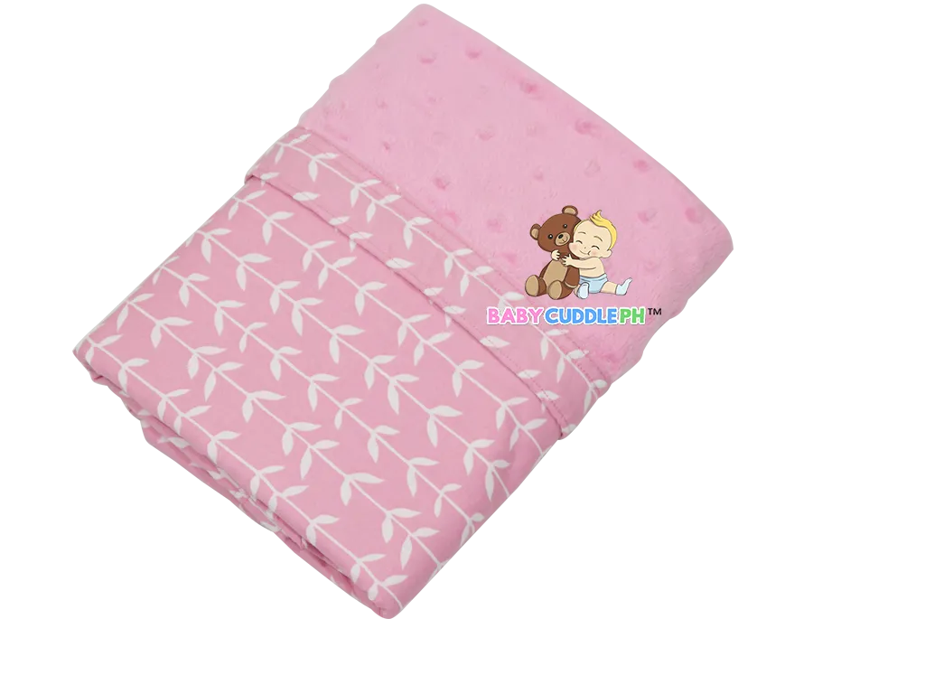 Pink Vines - Babycuddle Minky Blanket