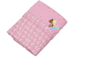 Pink Vines - Babycuddle Minky Blanket