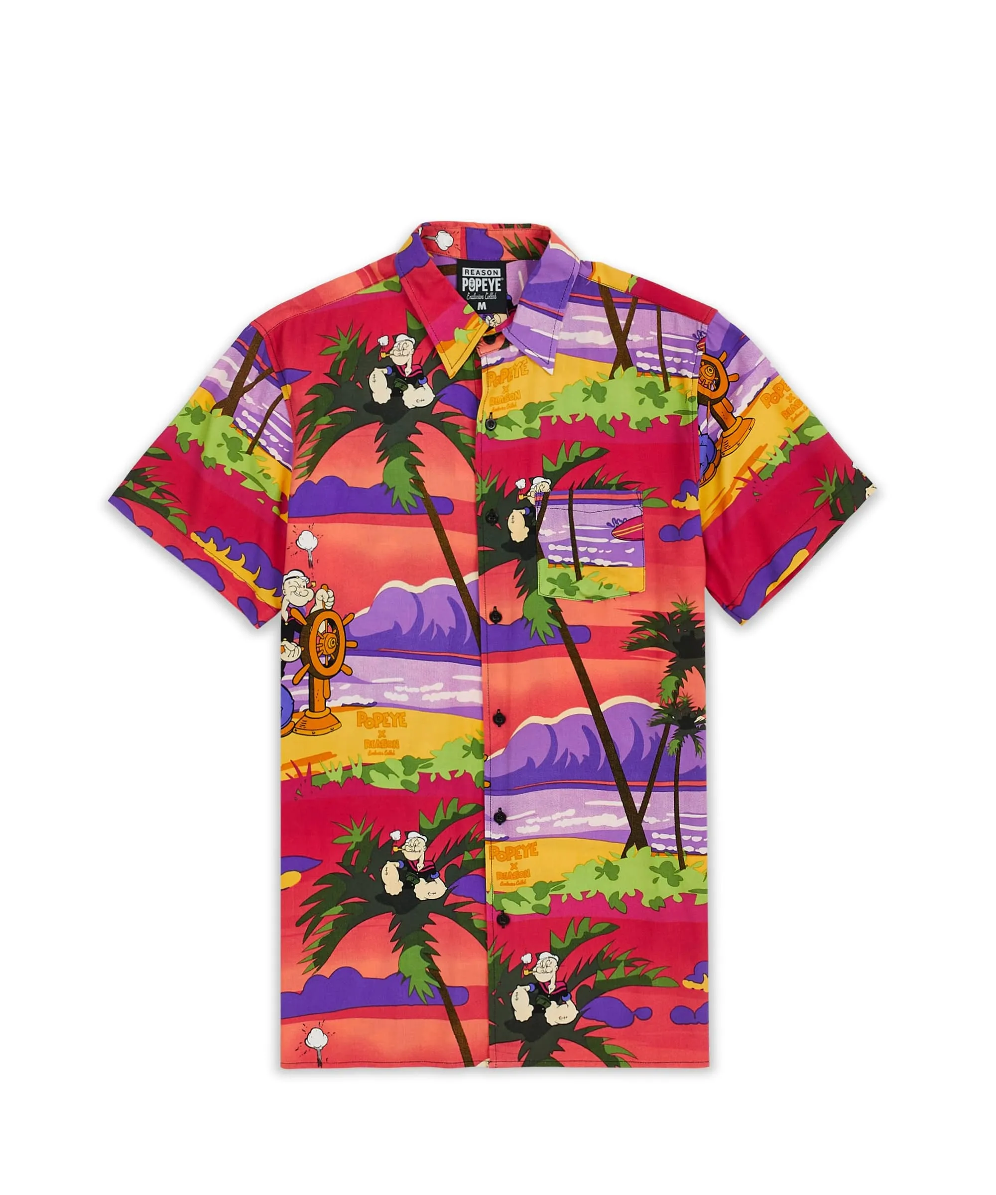 Popeye Sunset Short Sleeve Shirt