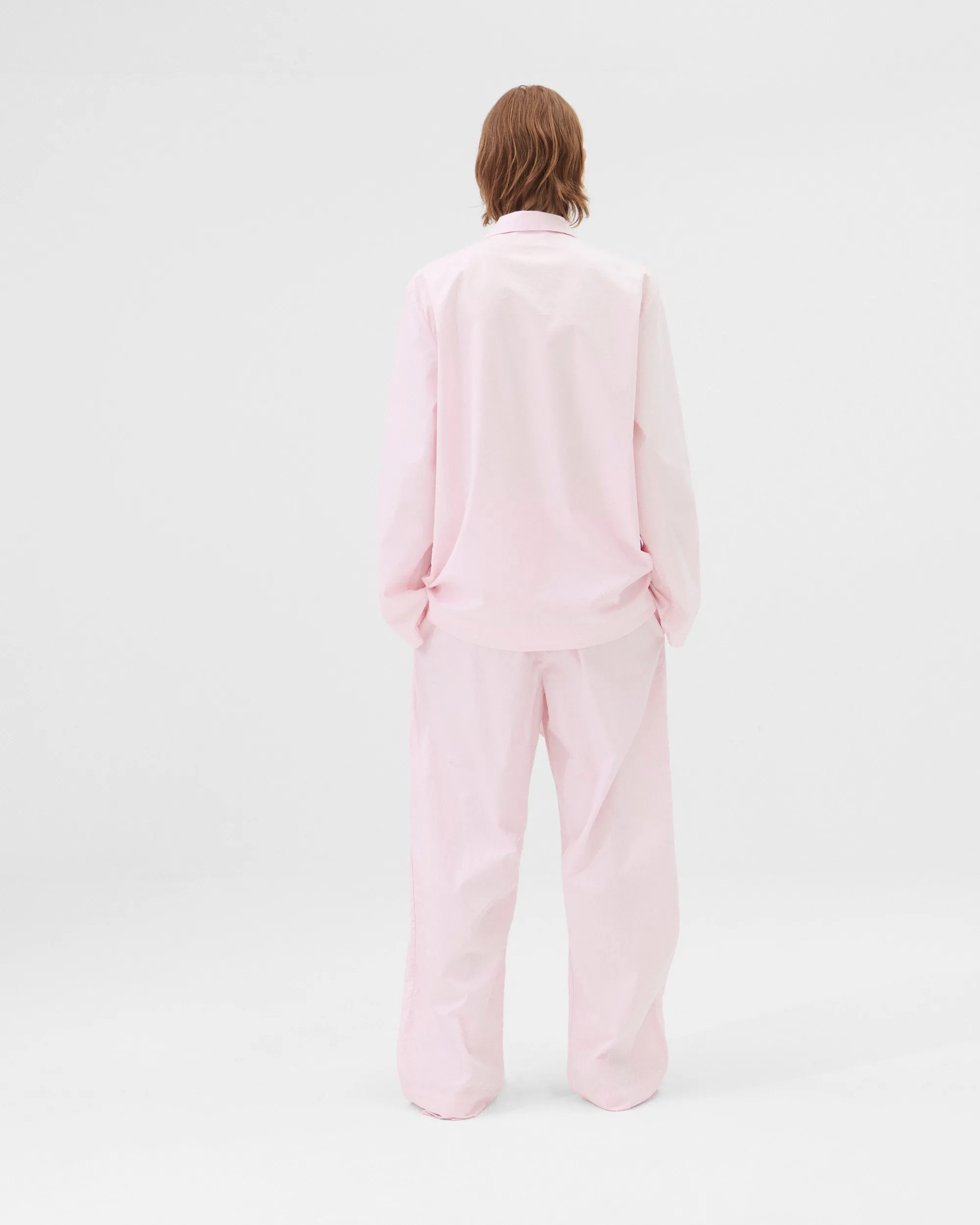 Poplin Pyjama Pants Soft Pink