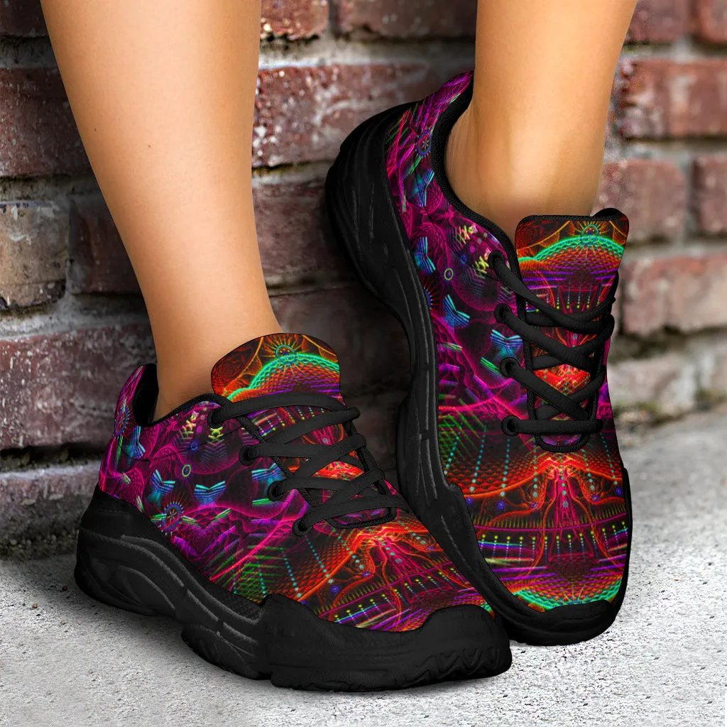 Psychedelic Art - Chunky Sneakers