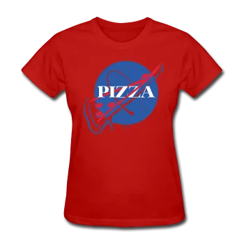 "NASA Pizza" - Women's T-Shirt