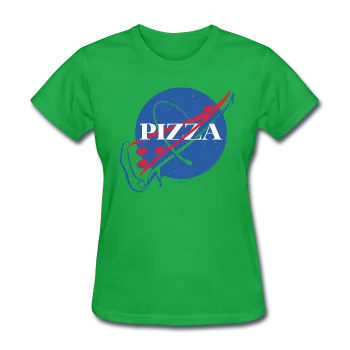 "NASA Pizza" - Women's T-Shirt