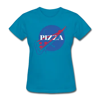 "NASA Pizza" - Women's T-Shirt