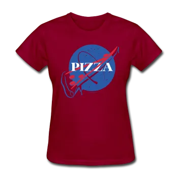 "NASA Pizza" - Women's T-Shirt