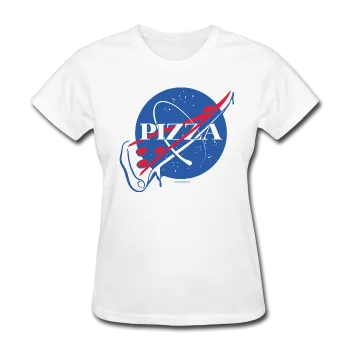 "NASA Pizza" - Women's T-Shirt