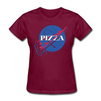 "NASA Pizza" - Women's T-Shirt