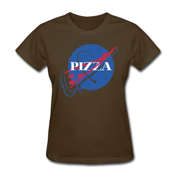 "NASA Pizza" - Women's T-Shirt