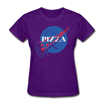 "NASA Pizza" - Women's T-Shirt