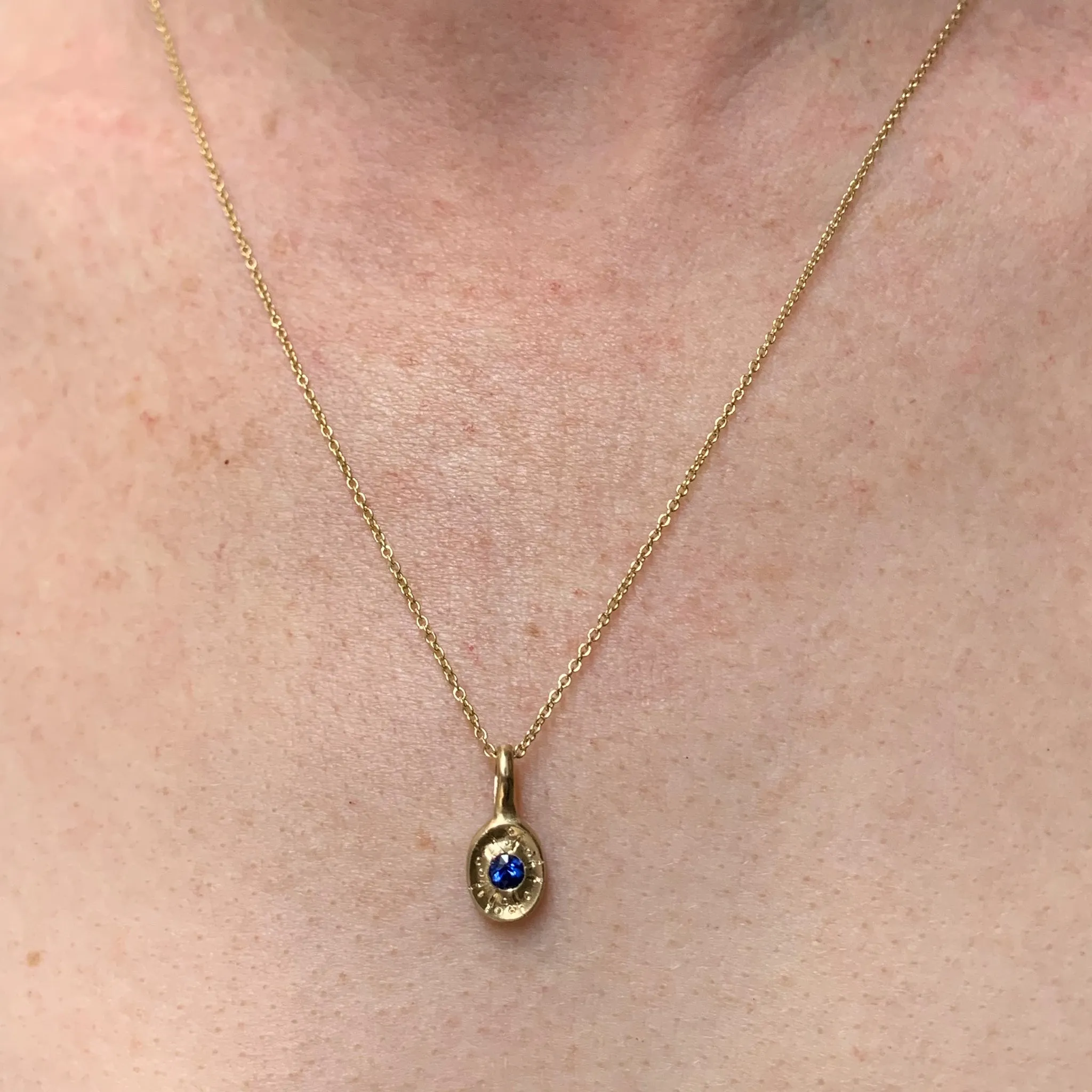 Radiate Ceylon Sapphire Pendant