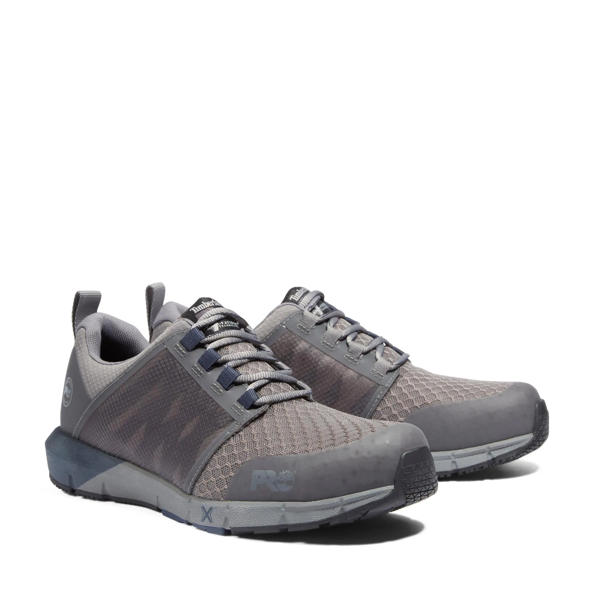 Radius Composite-Toe Work Shoe Grey