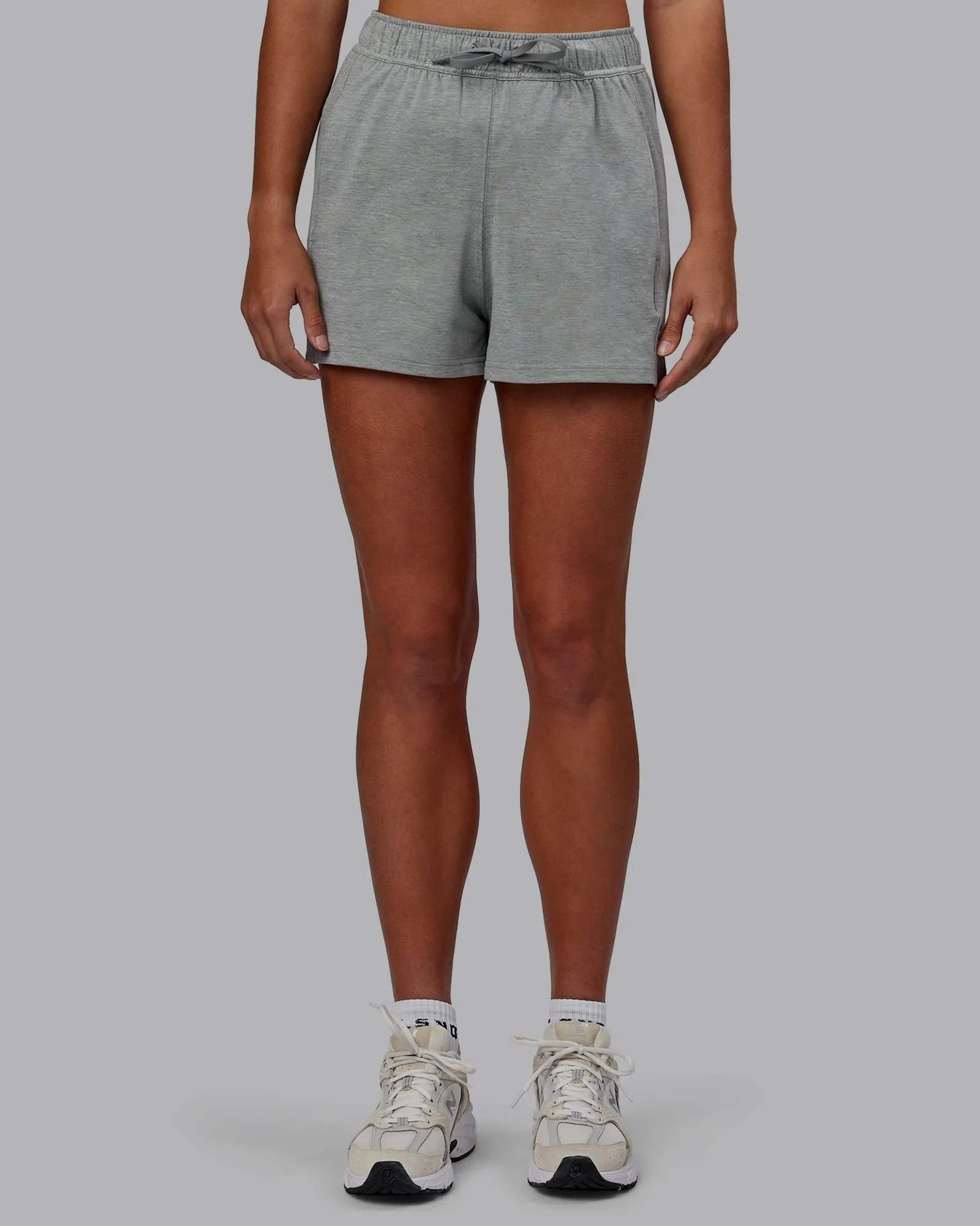 Restore CloudFLX Shorts - Light Grey Marl