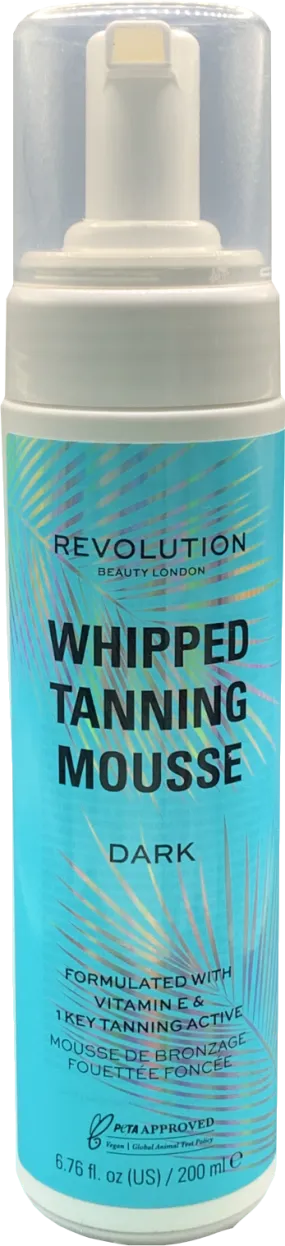 Revolution Whipped Tanning Mousse Dark 200ML