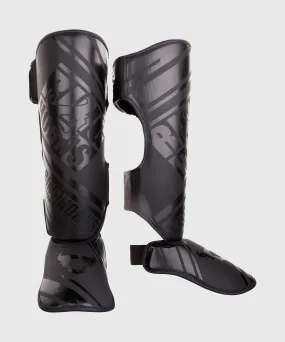 Ringhorns Nitro Shin Guards Insteps - Black/Black