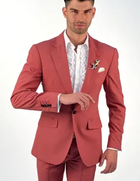 Rust Suit for Men - Prom Suits - Matteo Rusty Red