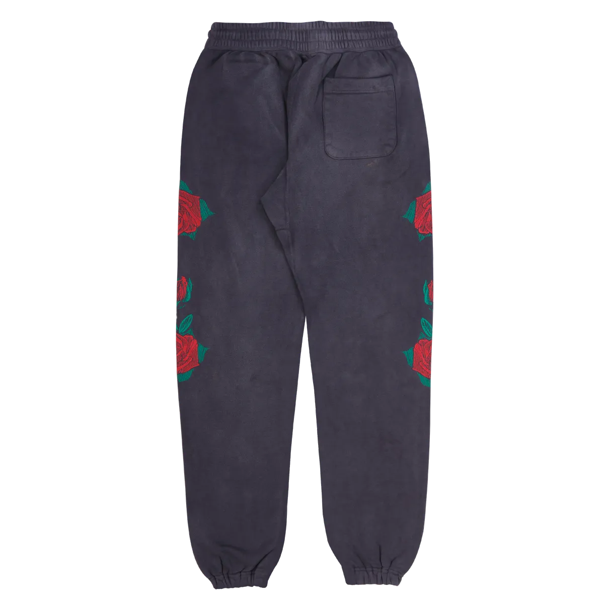 Saint Michael x Vlone Roses Sweatpants Aged Black