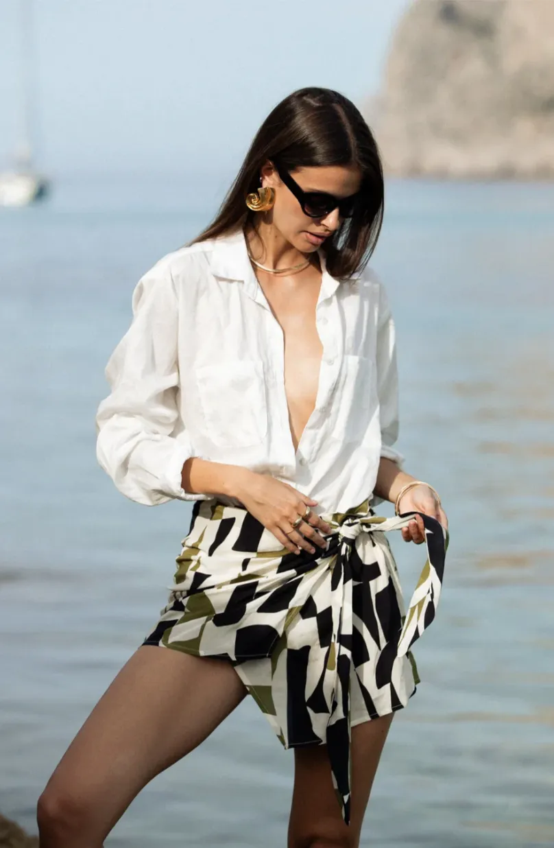 Sarong Mini Skirt