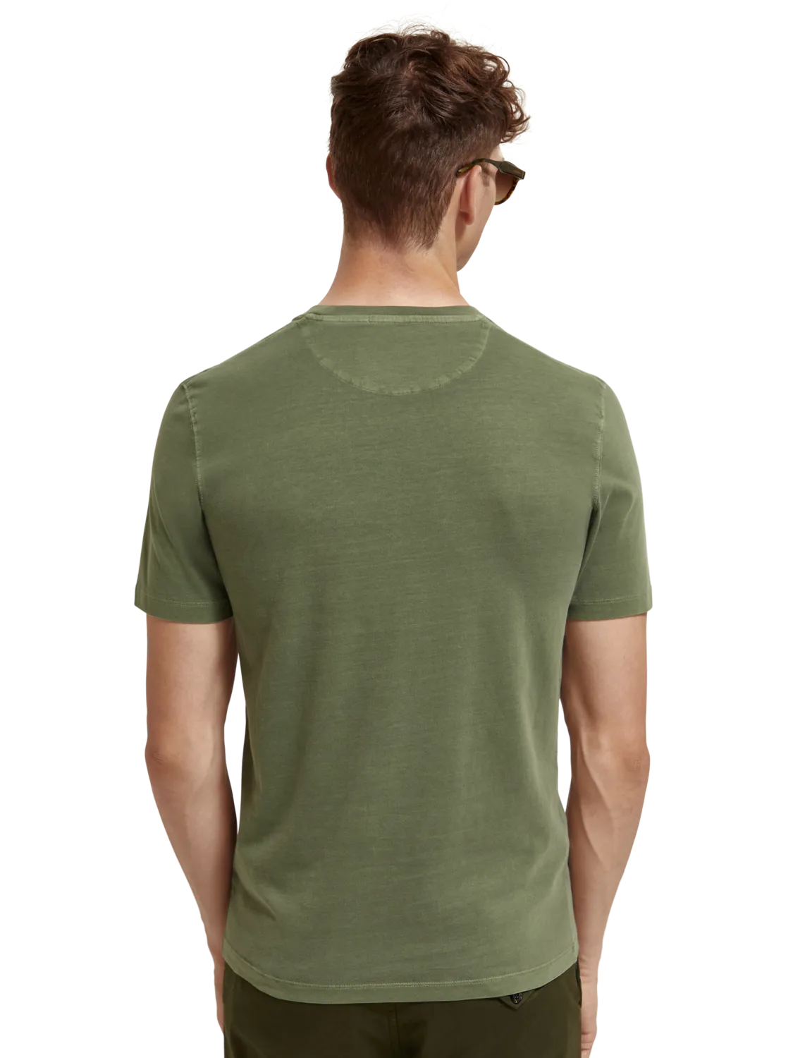 Scotch & Soda - Logo T-Shirt - Twilight or Field Green