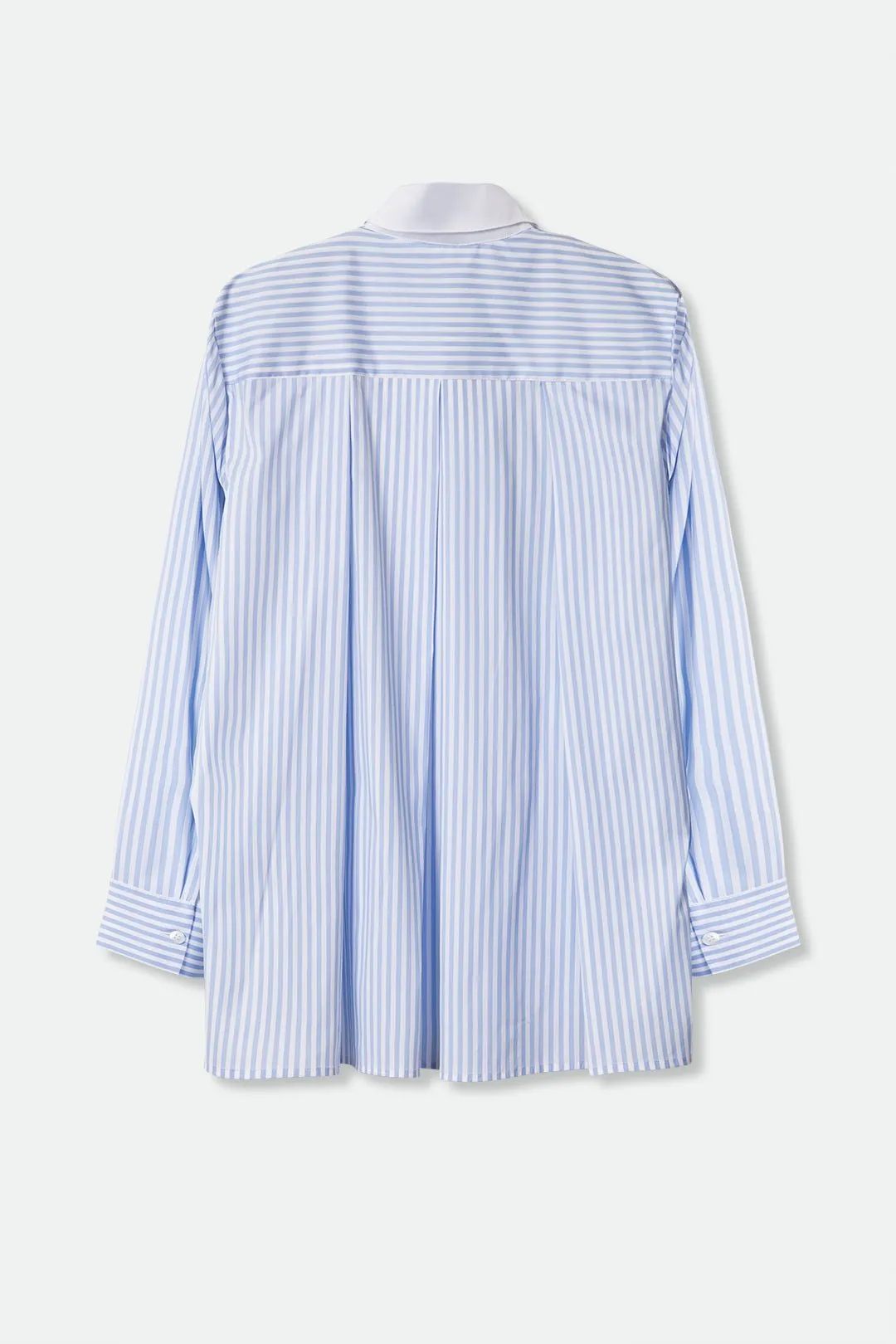 SCOUT PLEAT BACK SHIRT IN SOLID AND STRIPE