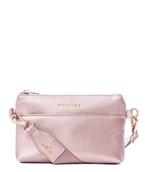 Skye Sling Bag - Pink Metallic