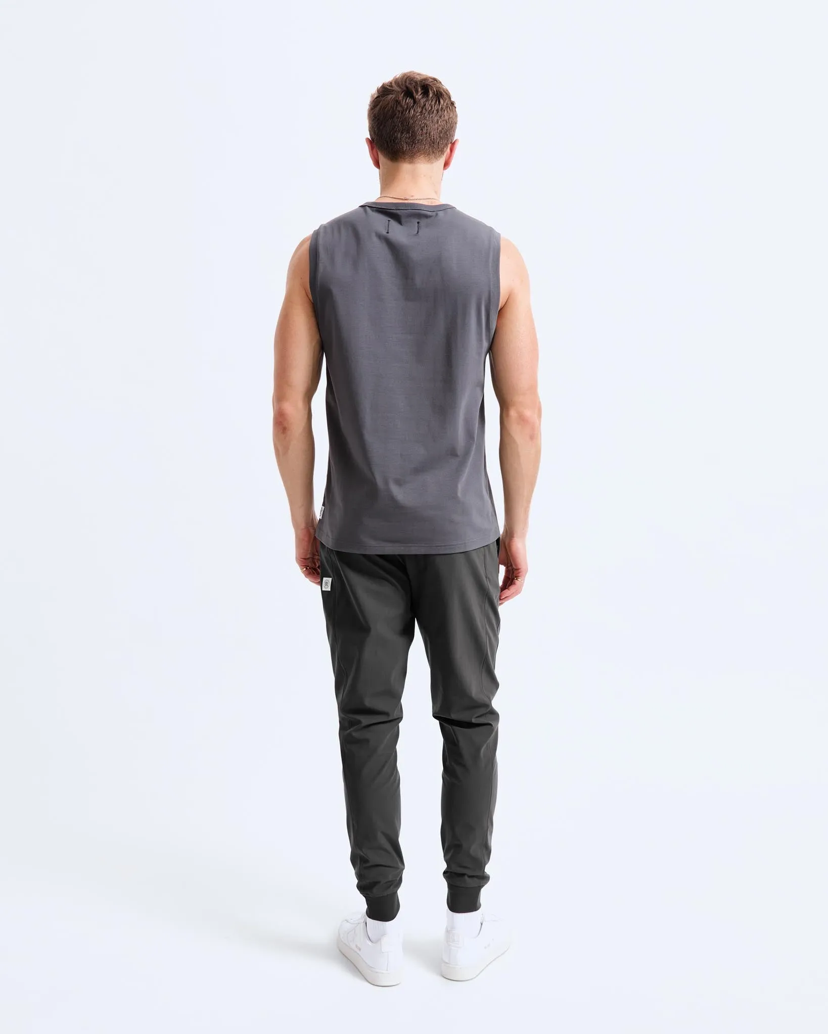 Stretch Warp Knit Coach's Slim Jogger