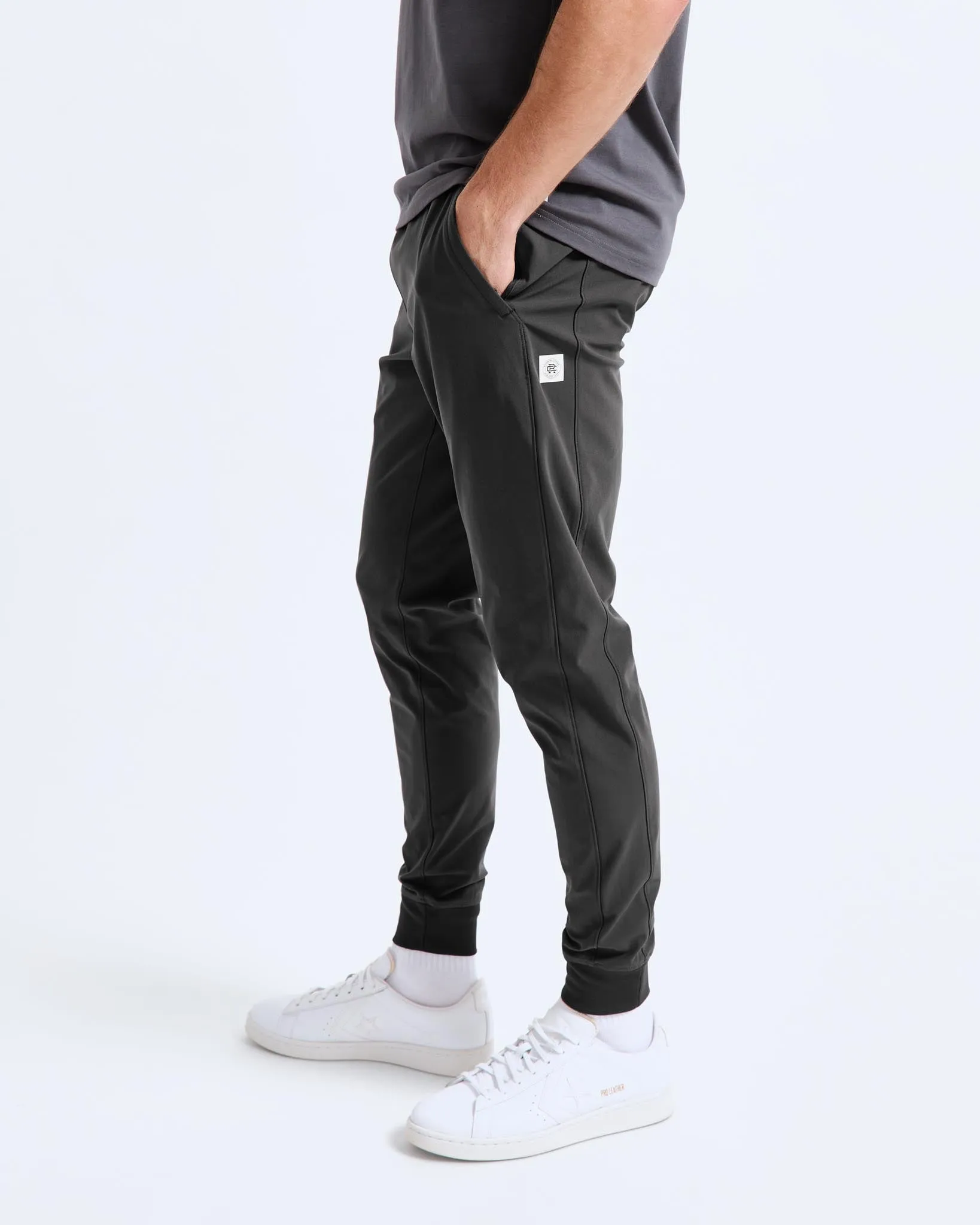 Stretch Warp Knit Coach's Slim Jogger