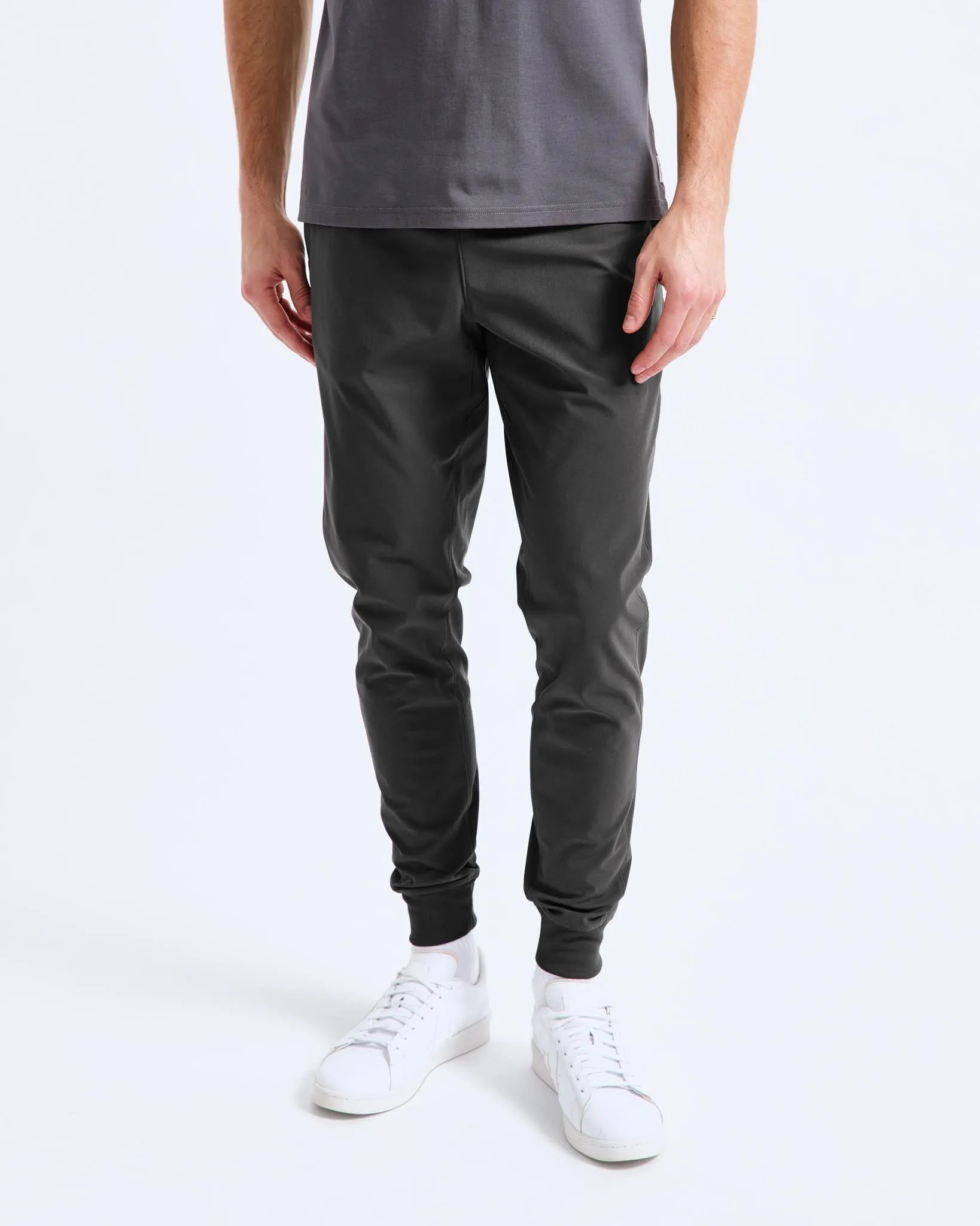 Stretch Warp Knit Coach's Slim Jogger